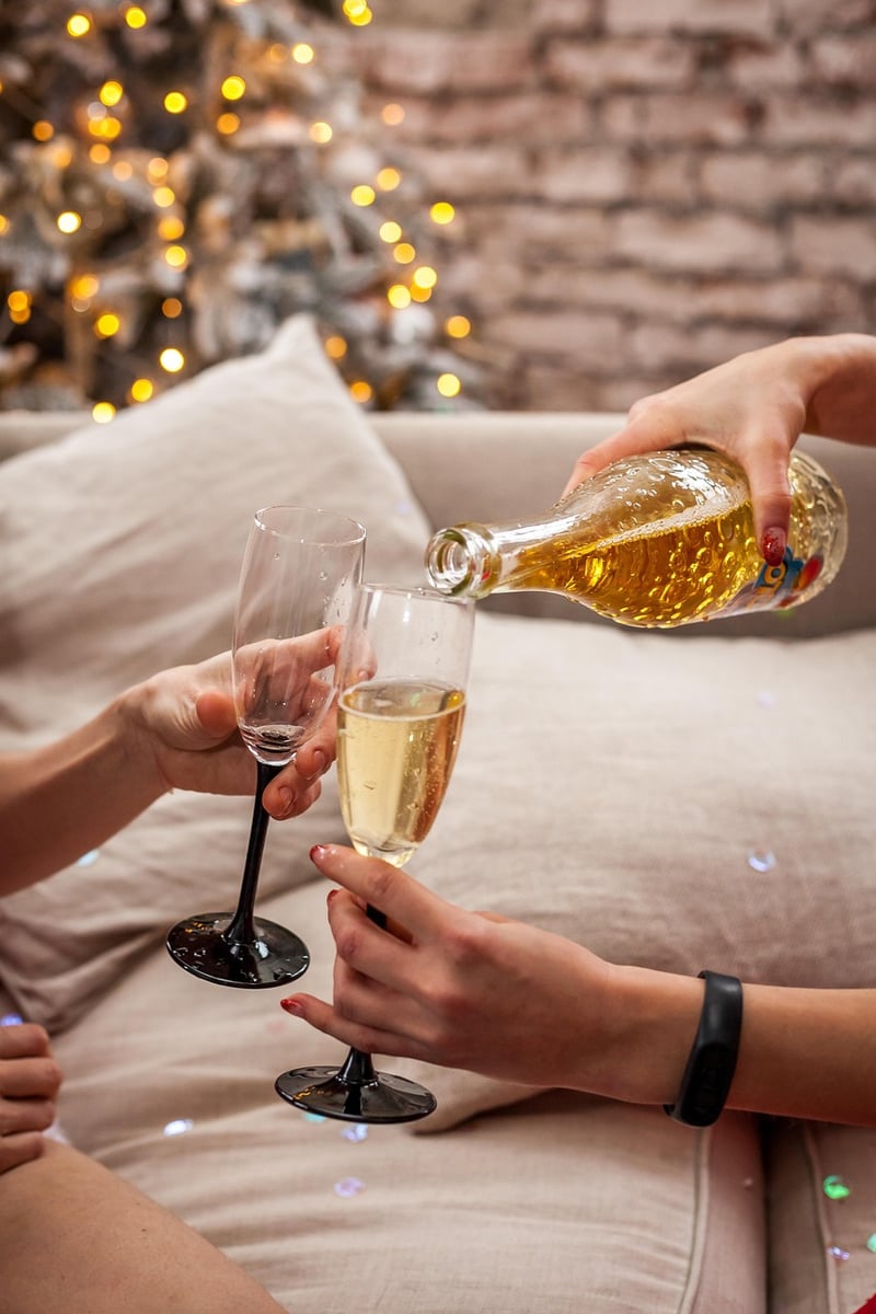 Mini Champagne Bottles